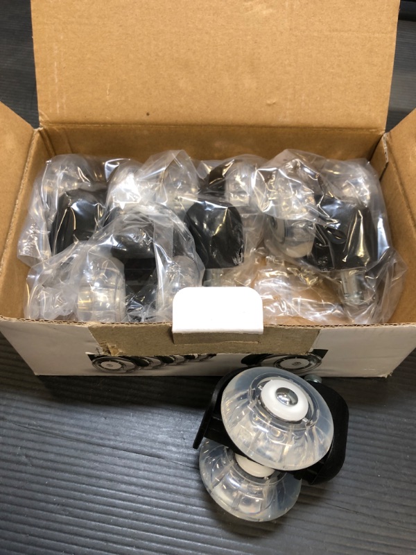 Photo 2 of Office Chair Wheels Replacement-2 Inch Heavy Duty Caster Wheels,Quick & Quiet Rolling Chair Casters (Set of 5)