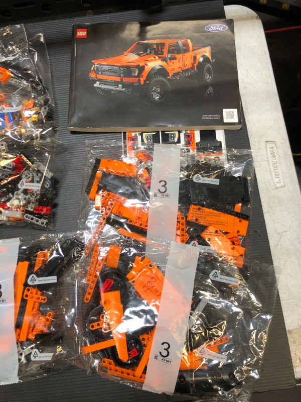 Photo 1 of LEGO Technic Ford F-150 Raptor 42126 Building Kit; Enjoy a Rewarding Project; New 2021 (1,379 Pieces) Standard Packaging