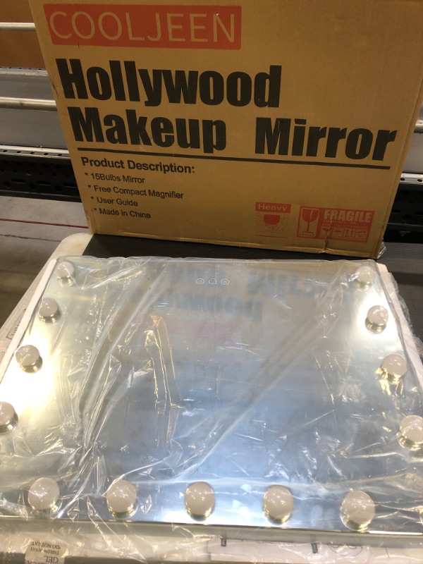 Photo 1 of 18" X 23" COOLJEEN HOLLYWOOD MAKEUP MIRRO