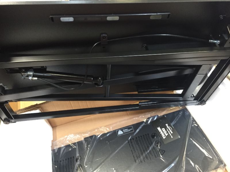 Photo 1 of Sit/stand desktop workstation 
