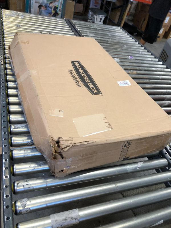 Photo 1 of Bankers Box SmoothMove Wardrobe Moving Boxes, Tall, 24 x 24 x 40 Inches, 3 Pack (7711001)

