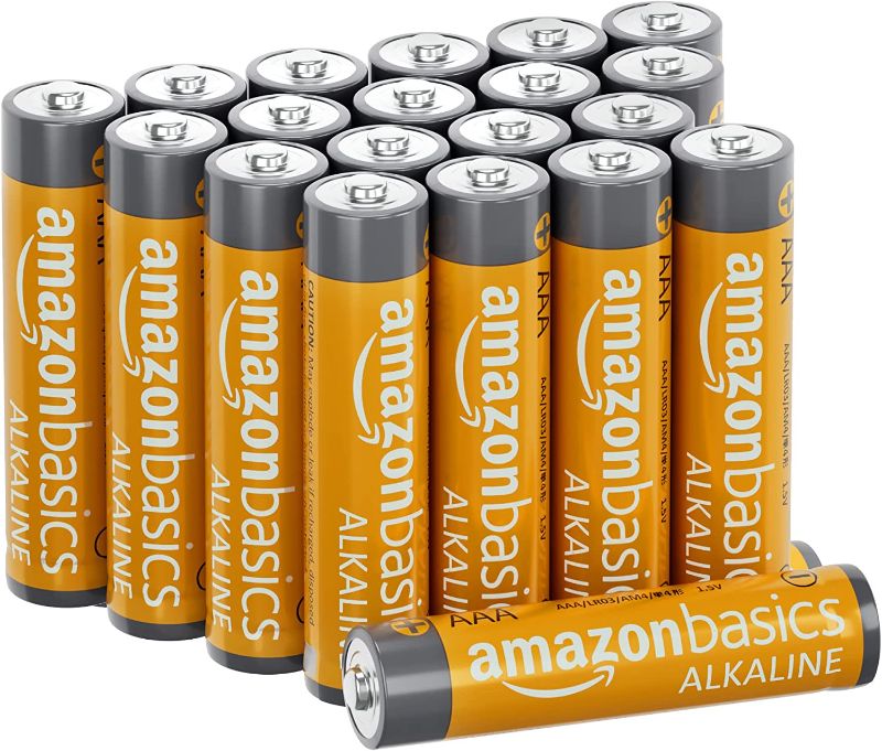 Photo 1 of Amazon Basics 10 Pack AAA High-Performance Alkaline Batteries, 10-Year Shelf Life