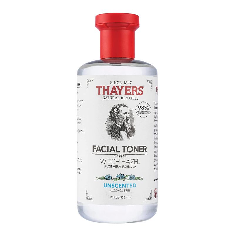 Photo 1 of 2 COUNT....THAYERS Alcohol-Free Unscented Witch Hazel Facial Toner with Aloe Vera Formula, 12 oz