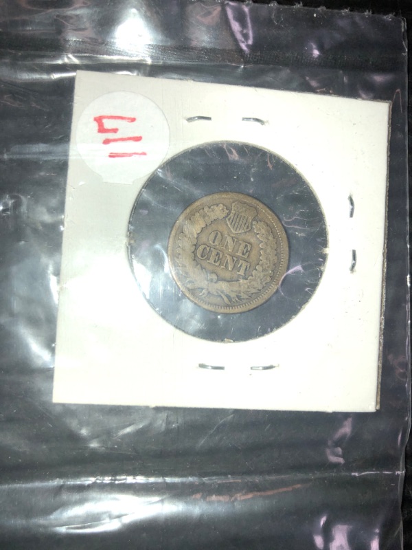 Photo 2 of 1863 COLLECTABLE INDIAN HEAD PENNY 