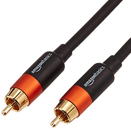 Photo 1 of 2 COUNT ....AmazonBasics Digital Audio Coaxial Cable - 4 Feet