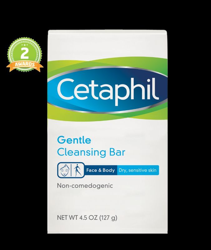 Photo 1 of 2 COUNT Cetaphil Gentle Cleansing Bar 4.5 Oz