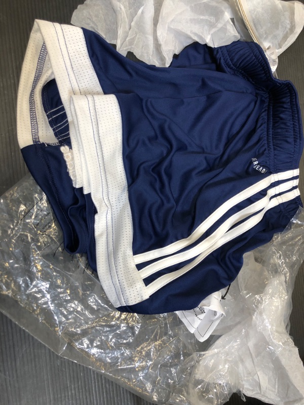 Photo 2 of adidas Women's Tastigo 19 Shorts XX-Small Dark Blue/White