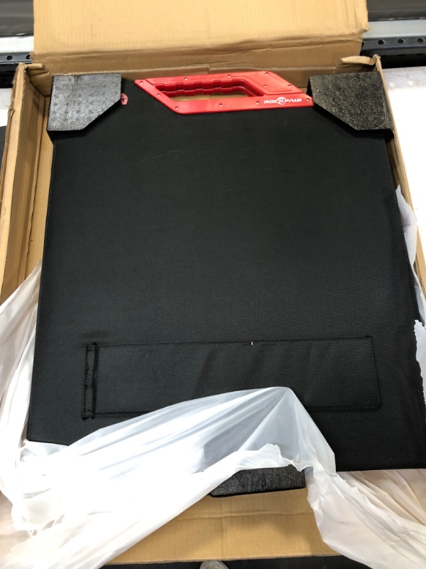 Photo 2 of ROCKPALS 200W Portable Solar Panels with Kickstand, Foldable Solar Panel Charger for ROCKPALS/Jackery/BLUETTI/ECOFLOW Portable Power Station Solar Generator and USB Devices with QC 3.0 & Type C Output ROCKPALS 200W Foldable Solar Panel