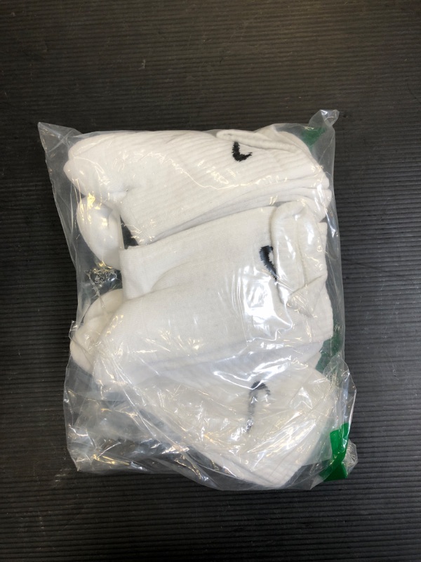 Photo 3 of 6 Pack Nike Crew Socks White M