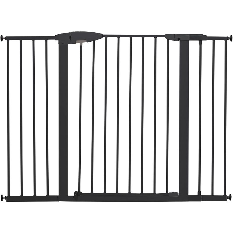 Photo 1 of Munchkin Easy Close Extra Large Metal Safety Gate, Black