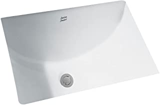 Photo 1 of American Standard 618000.020 Studio Ceramic undermount Rectangular Bathroom sink, 23.63'' L x 16.63'' W x 8.25'' H, White
