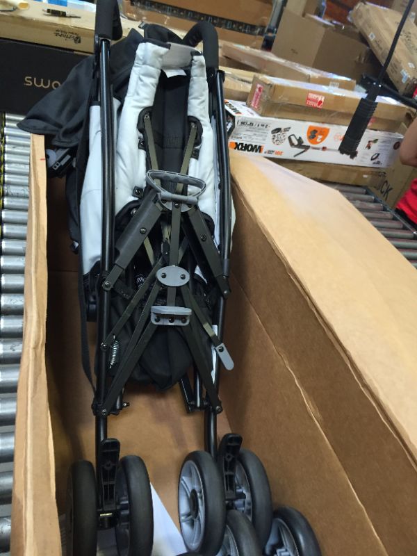 Photo 1 of Summer 3Dflip Convenience Stroller, Black/Gray - Lightweight Umbrella Stroller with Reversible Seat Design for Rear and Forward Facing, Compact Fold. Not in Original Box Packaging, Box Packaging Damaged, Moderate Use, Item has Stains on it fom Previous Us