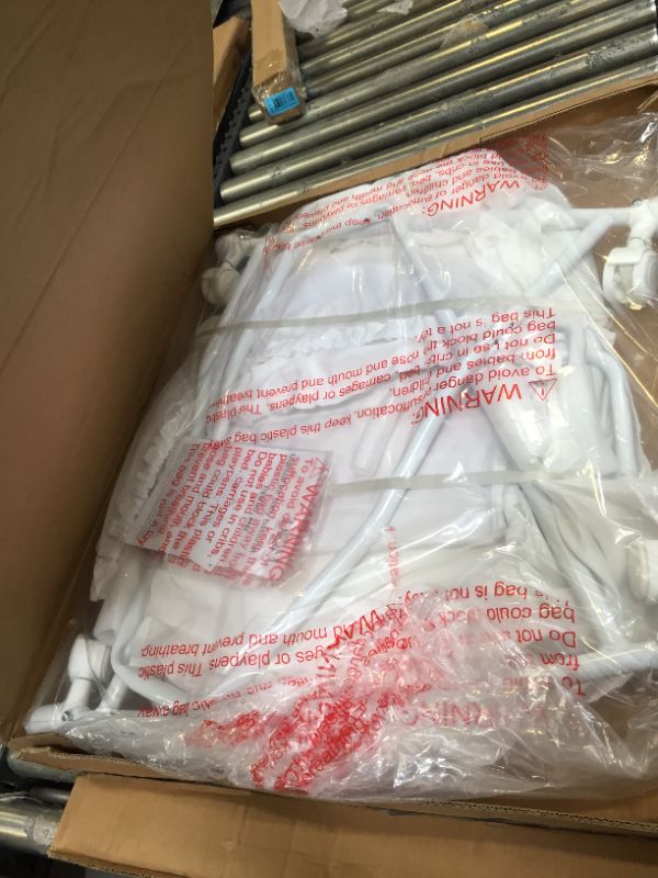 Photo 1 of Dream On Me Lacy Portable 2-in-1 Bassinet, White. Box Packaging is Damaged, Item is New, Item is Sealed
