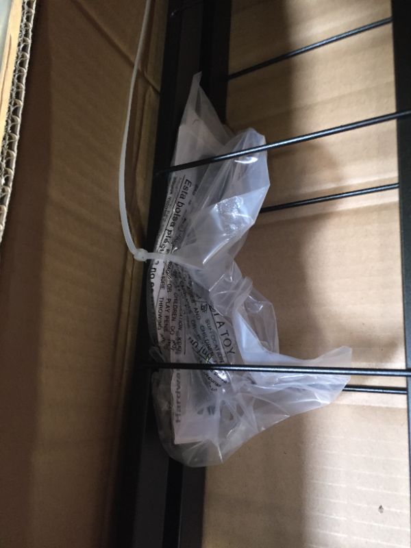 Photo 5 of 16 Inch platform Bed Frame. Size Queen. Minor scuffs on Metal bed Frame edges. Box Packaging Damaged, item is New.