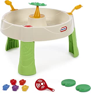 Photo 1 of Little Tikes Frog Pond Water Table. Missing Accessories/Toys, Scratches and Scuffs on Item. Box Packaging Damaged
