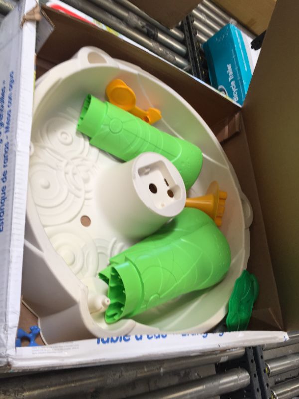 Photo 3 of Little Tikes Frog Pond Water Table. Missing Accessories/Toys, Scratches and Scuffs on Item. Box Packaging Damaged
