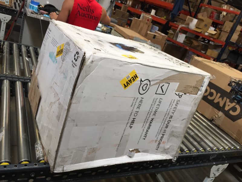 Photo 1 of Evenflo Gold Revolve360 Rotational All-in-1 Convertible Car Seat Swivel Car Seat Rotating Car Seat for All Ages Swivel Baby Car Seat Mode Changing 4120Lb Car Seat and Booster Car Seat, Onyx. Box packaging Badly Damaged, Item is New