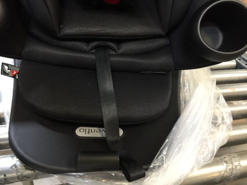 Photo 1 of Evenflo Gold Revolve360 Rotational All-in-1 Convertible Car Seat Swivel Car Seat Rotating Car Seat for All Ages Swivel Baby Car Seat Mode Changing 4120Lb Car Seat and Booster Car Seat, Onyx. Box packaging Badly Damaged, Item is New