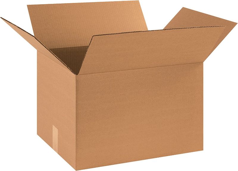 Photo 1 of 18 x 14 x 12 Inches Medium Moving Boxes Strong Shipping Boxes, 20 Pack