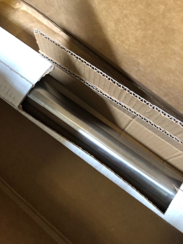 Photo 2 of AB WiseWater Side Arm Heat Exchanger 38" Double Wall Fin Heat Exchanger Fin-Enhanced Stainless Steel 304 3/4"FNPT Water Heater and 3/4" FNPT Cold Water 18,500 Btu/hr 40Gal-3/4''Shell+3/4'' Tube+Double Wall