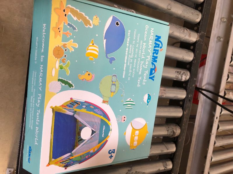Photo 2 of NARMAY Play Tent Ocean World Dome Tent for Kids Indoor / Outdoor Joy - 70 x 70 x 42 inch