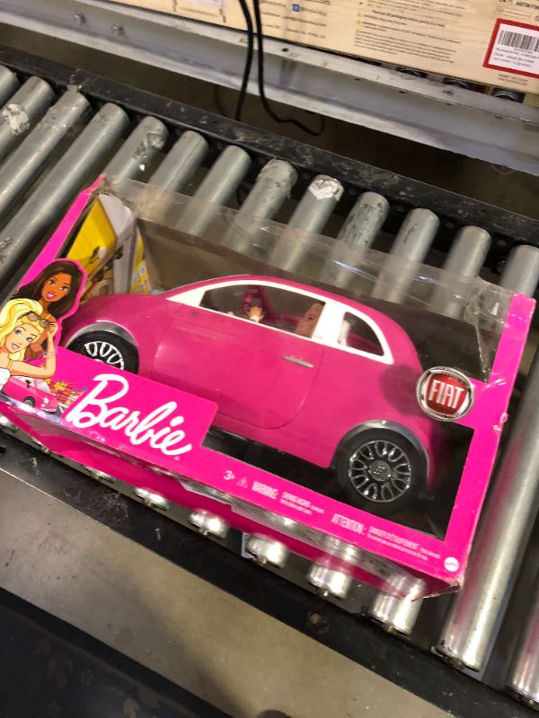 Photo 2 of Barbie Fiat 500 Doll and Vehicle