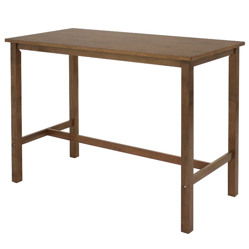 Photo 1 of Arnold Counter-Height Dining Table - Weathered Oak Finish - 4-Foot