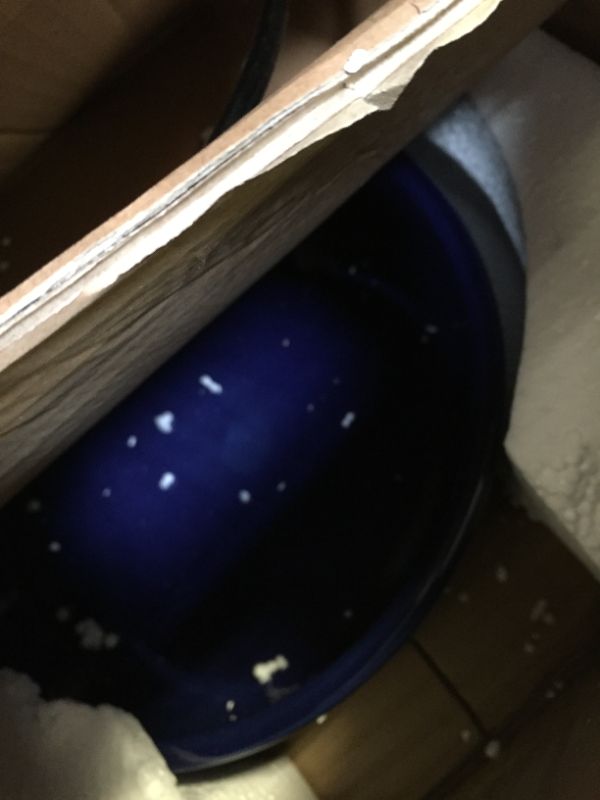 Photo 1 of ASC Smart Solar Sundance Ceramic Solar Water Fountain - Blue
