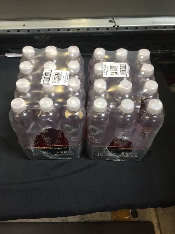 Photo 2 of Sparkling ICE, Black Raspberry Sparkling Water, Zero Sugar Flavored Water, with Vitamins and Antioxidants, Low Calorie Beverage, 17 fl oz Bottles (Pack of 12) 2 PACK BEST BY JUNE 2022
