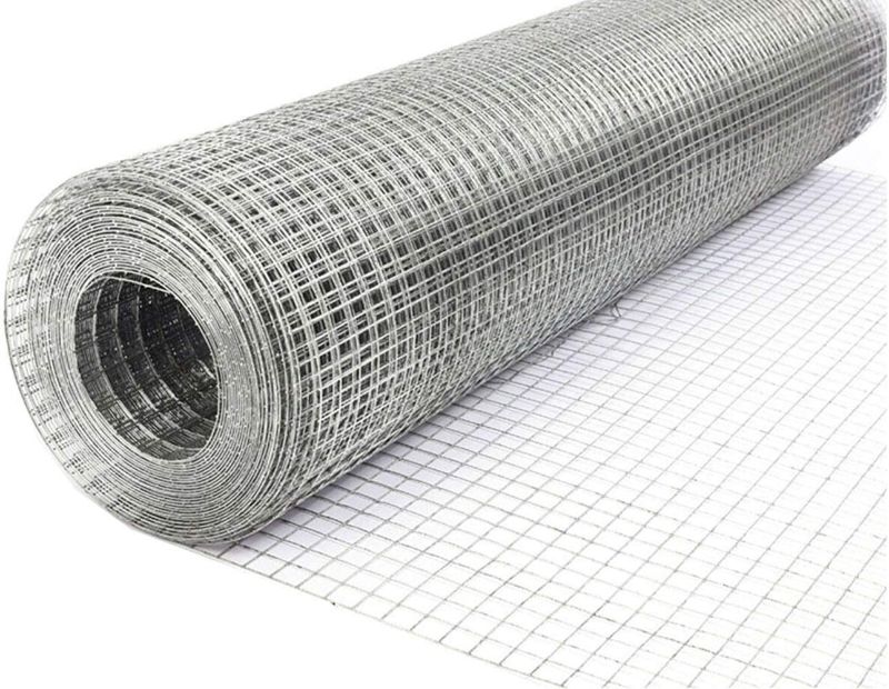 Photo 1 of 24in x 55ft Hardware Cloth, Hardware Cloth 23 Gauge Galvanized 1/4Inch Welded Cage Wire for Poultry Enclosure Plant Supports Doors Window Wire Fence Rabbit Chicken Run Fence (23 Gauge)?
