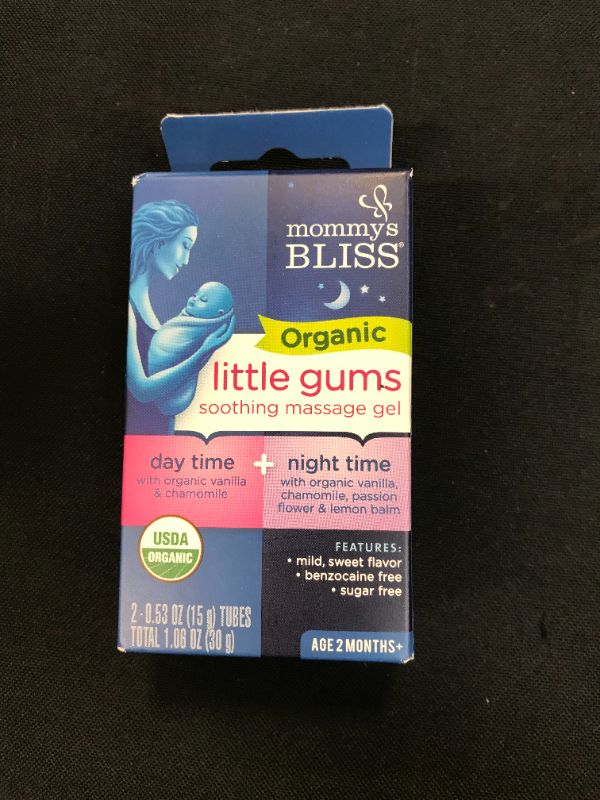 Photo 1 of Mommys Bliss Organic Little Gums Soothing Massage Gel Day  Night Combo - 2ct/0.53oz Each --- EXP 05/2024