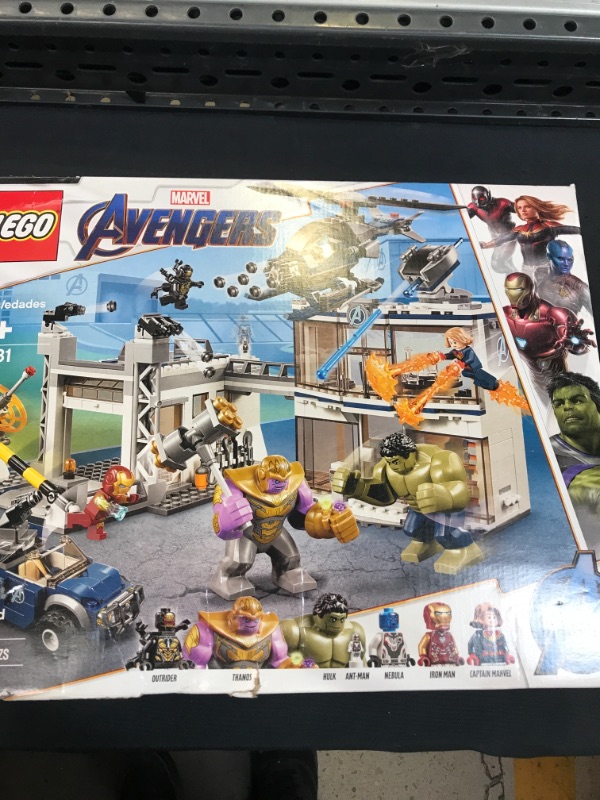 Photo 4 of LEGO Marvel Avengers Compound Battle 76131 Building Set Includes Toy Car, Helicopter, and Popular Avengers Characters Iron Man, 