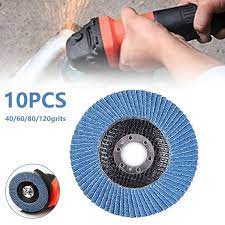 Photo 1 of 4.5 Inch Flap Discs, 10PCS-80 Grit Angle Grinder Sanding Discs