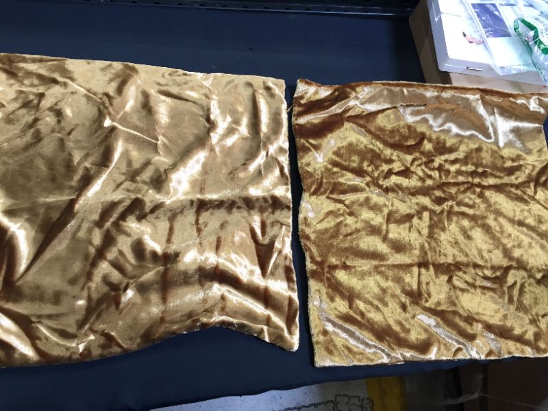 Photo 2 of GOLD PILLOW CASES 2 PIECE 