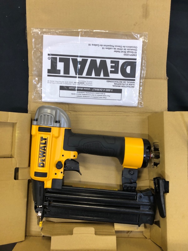 Photo 2 of 18-Gauge Pneumatic Corded Brad Nailer
