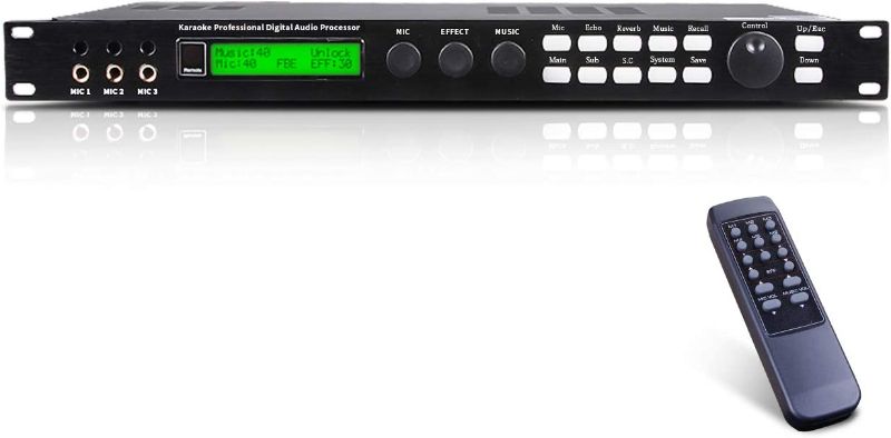 Photo 1 of Depusheng X5 Karaoke Professional Digital Audio Processor Can Set via a PC Interface Prevent Howling
