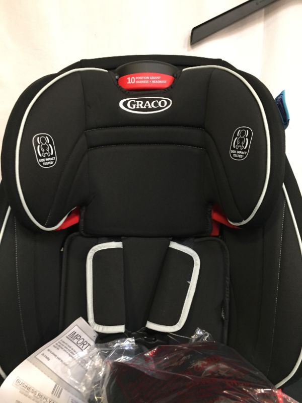 Photo 3 of Graco Atlas 65 2-in-1 Harness Booster Car Seat, Glacier