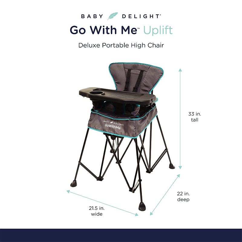 Photo 1 of Baby Delight Go With Me Uplift Deluxe Portable Highchair
