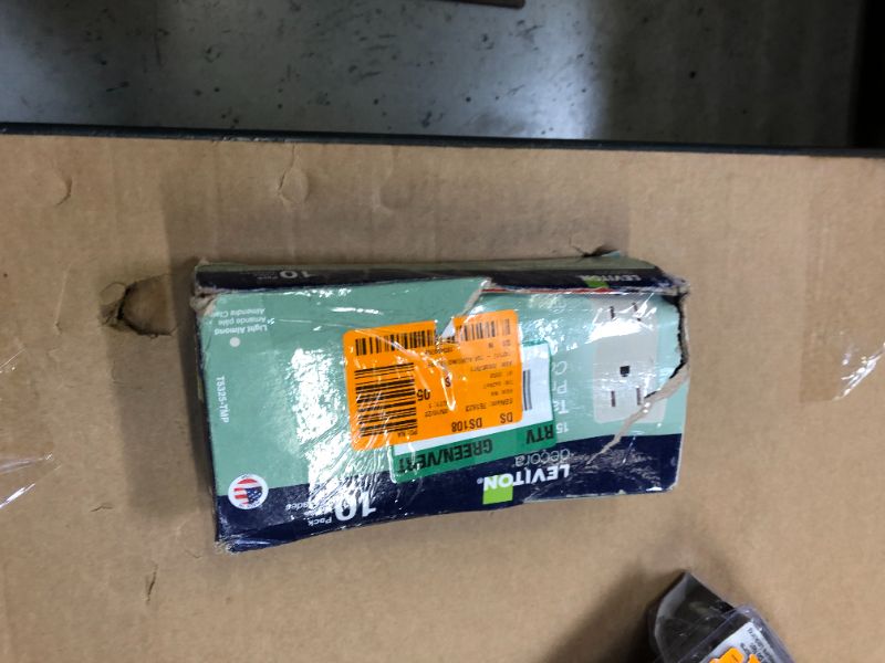 Photo 1 of Leviton Duplex Tamper Resistant Receptacle 15 A