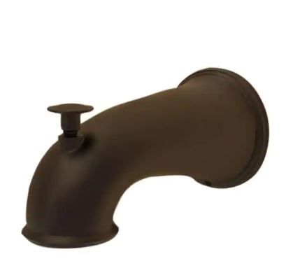 Photo 1 of 5-1/2 in. Decorative Tub Spout in Oil Rubbed Bronze
