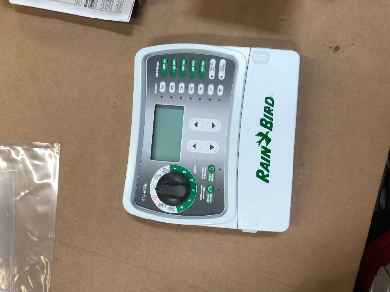 Photo 2 of Rain Bird SST600IN Simple-To-Set Indoor Sprinkler/Irrigation System Timer/Controller, 6-Zone/Station (this new/improved model replaces SST600I)
