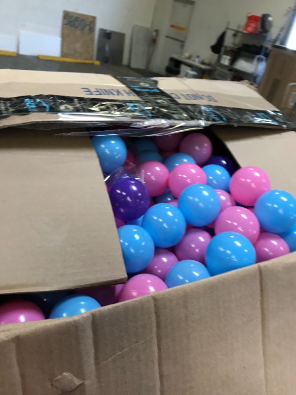 Photo 1 of box of playpen balls 