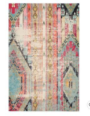 Photo 1 of Bridget Geometric Loomed Accent Rug - Safavieh 8'x10'

