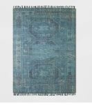 Photo 1 of 7'x10' Groveton Saturated Persian Style Rug Blue - Threshold
