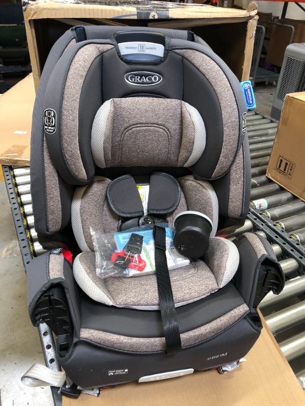 Photo 2 of Graco 4Ever DLX 4 in 1 Car Seat, Infant to Toddler Car Seat, with 10 Years of Use, Bryant , 20x21.5x24 Inch (Pack of 1)
