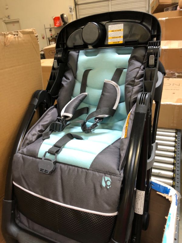 Photo 2 of Baby Trend Tango Stroller, Blue Mist (ST04D27A)
