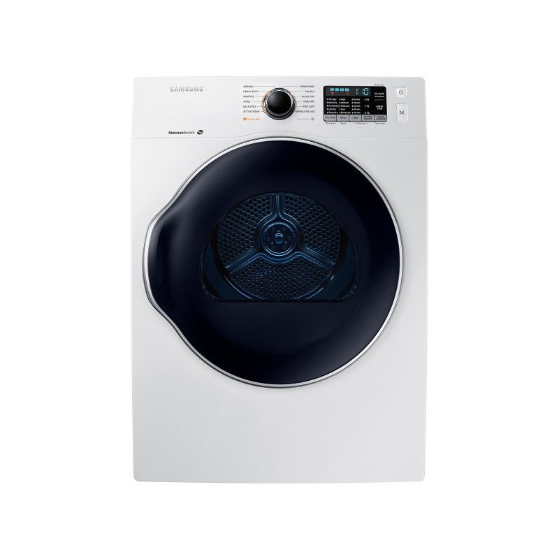 Photo 1 of Samsung DV22K6800EW/A1 DV22K6800EW 4.0 cu. ft. Capacity Electric Dryer White
 - mechanical issue - small dent on top