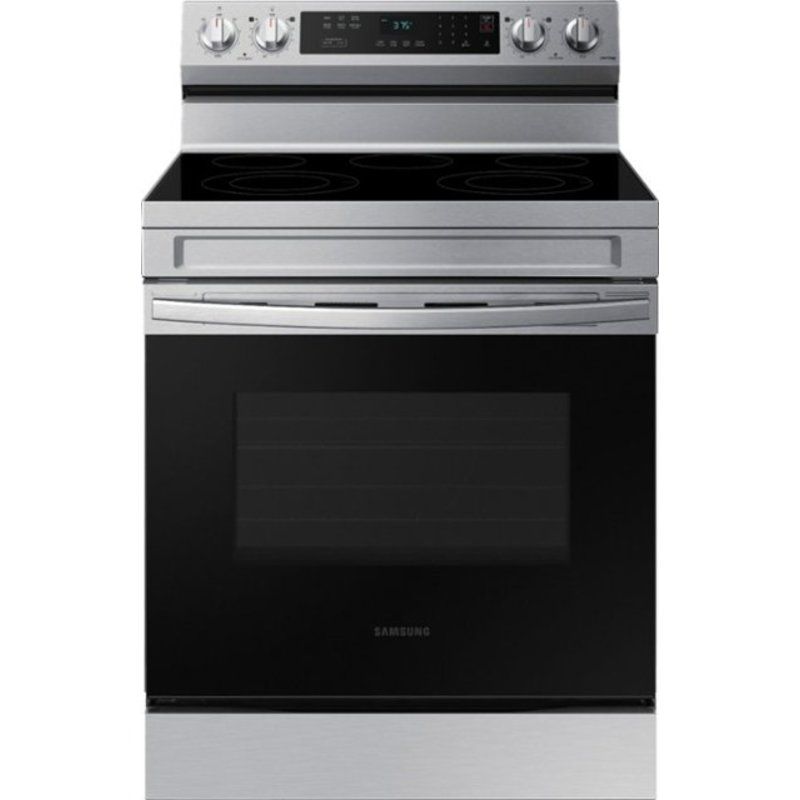 Photo 1 of Samsung NE63A6311SS/AA Smart Freestanding Electric Range in Stainless Steel
- cosmetic damage