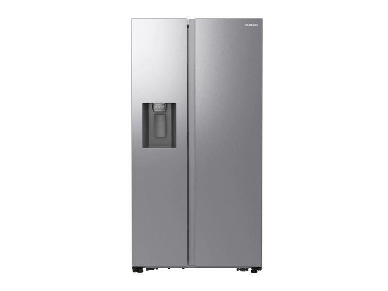 Photo 1 of 27.4 cu. ft. Large Capacity Side-by-Side Refrigerator in Stainless Steel
