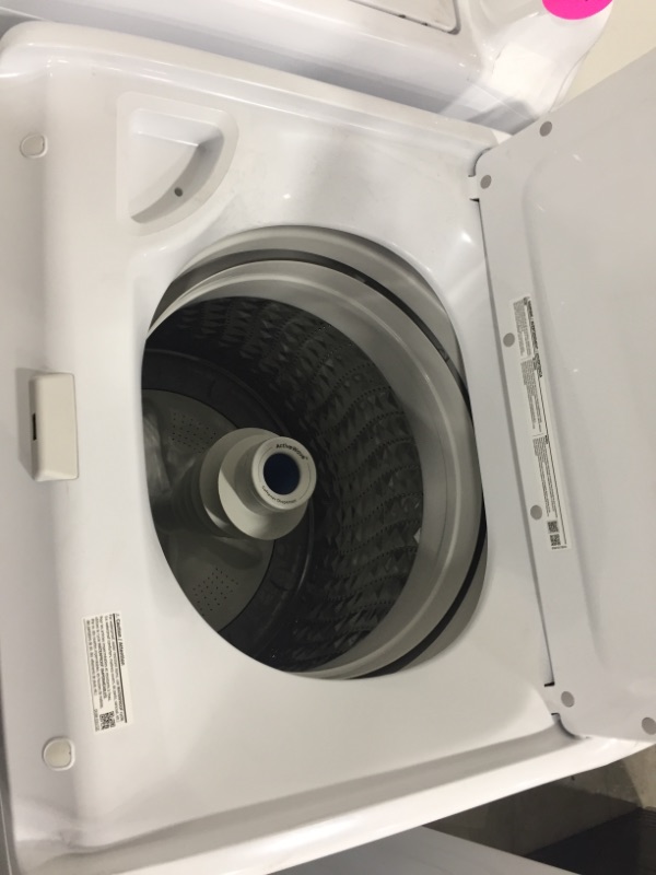 Photo 4 of 4.0 cu. ft. Top Load Washer with ActiveWave™ Agitator and Soft-Close Lid in White
